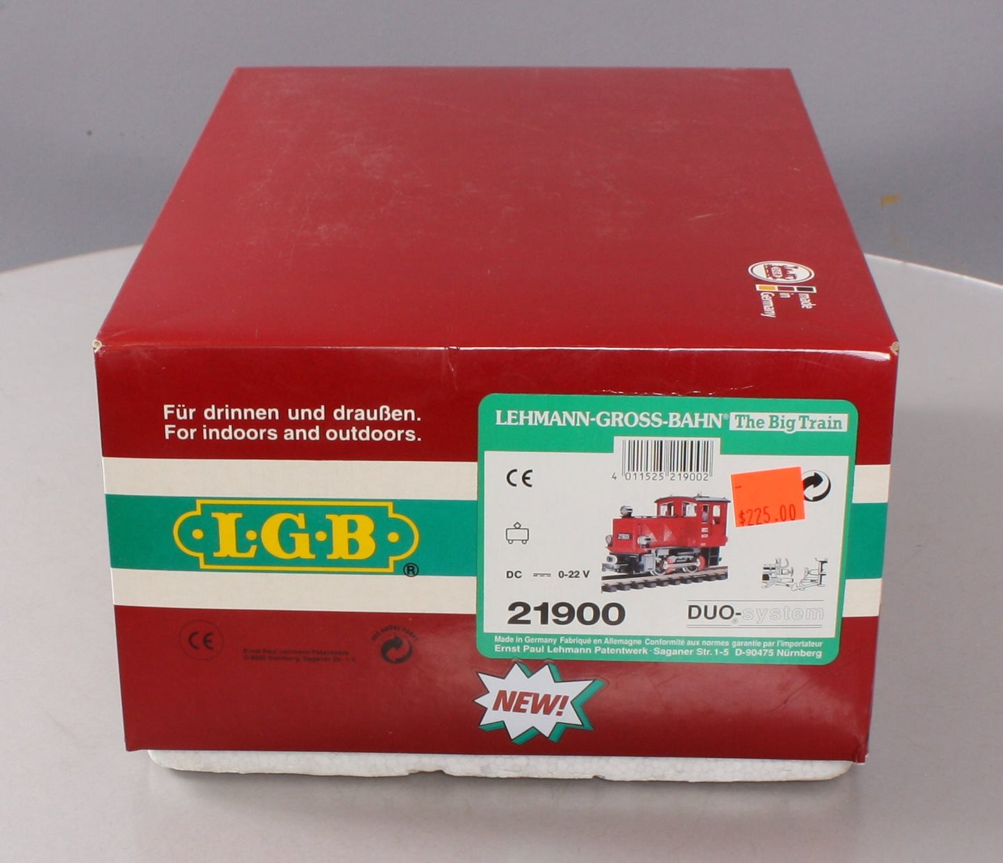 LGB 21900 G Scale DUO-System Diesel Shunting Engine