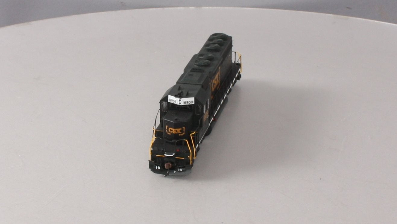 Athearn 88500 HO CSX/Black w/Boxcar Logo RTR SD40 Diesel Locomotive #8909