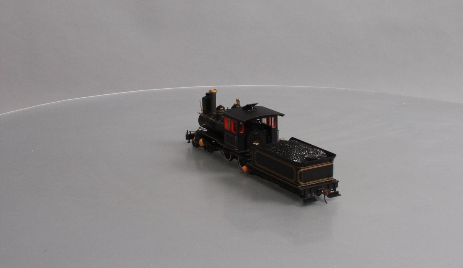 Bachmann 28302 On30 Painted & Unlettered 4-4-0 American Wood Cab with DCC  Loco