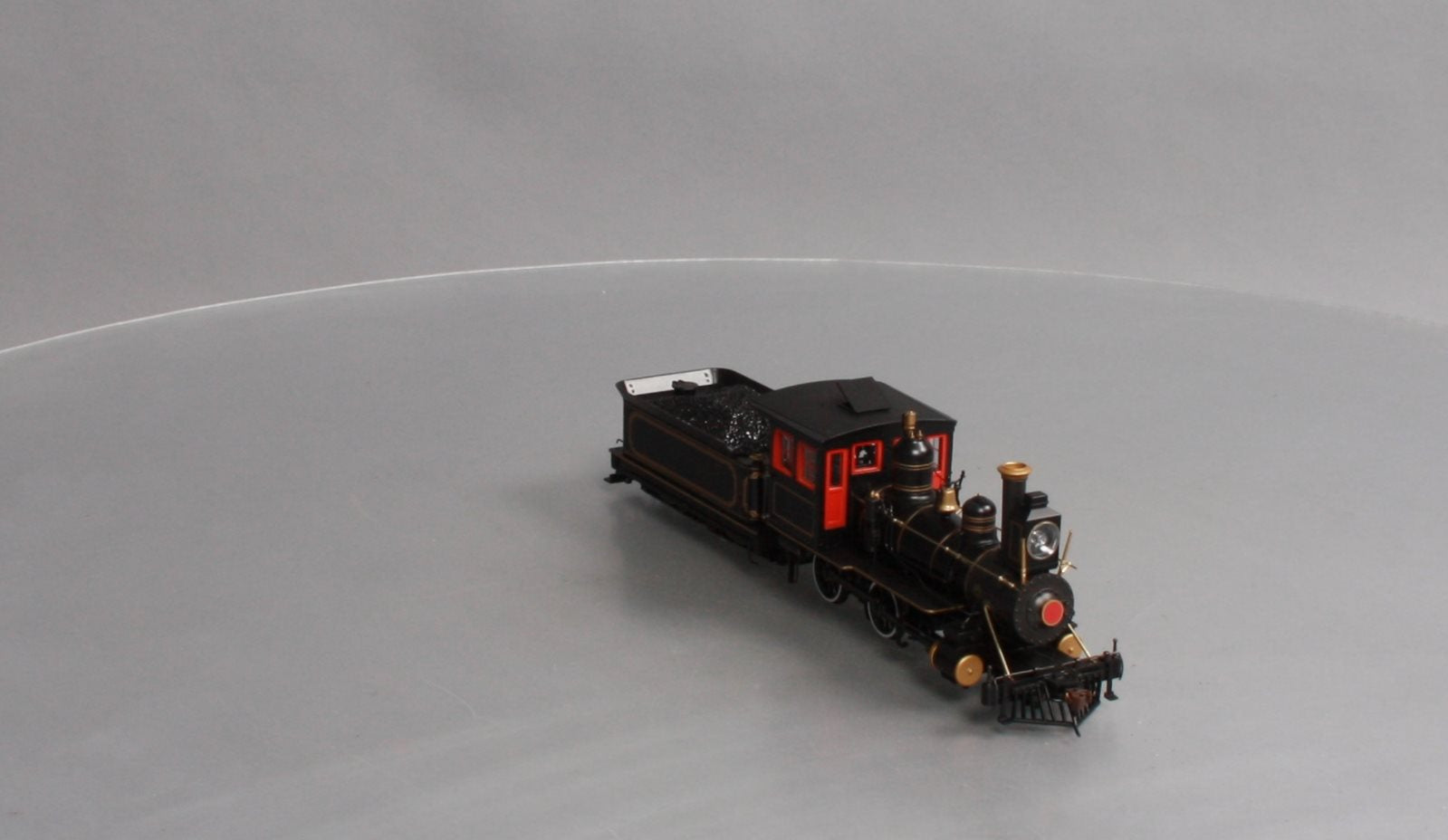 Bachmann 28302 On30 Painted & Unlettered 4-4-0 American Wood Cab with DCC  Loco