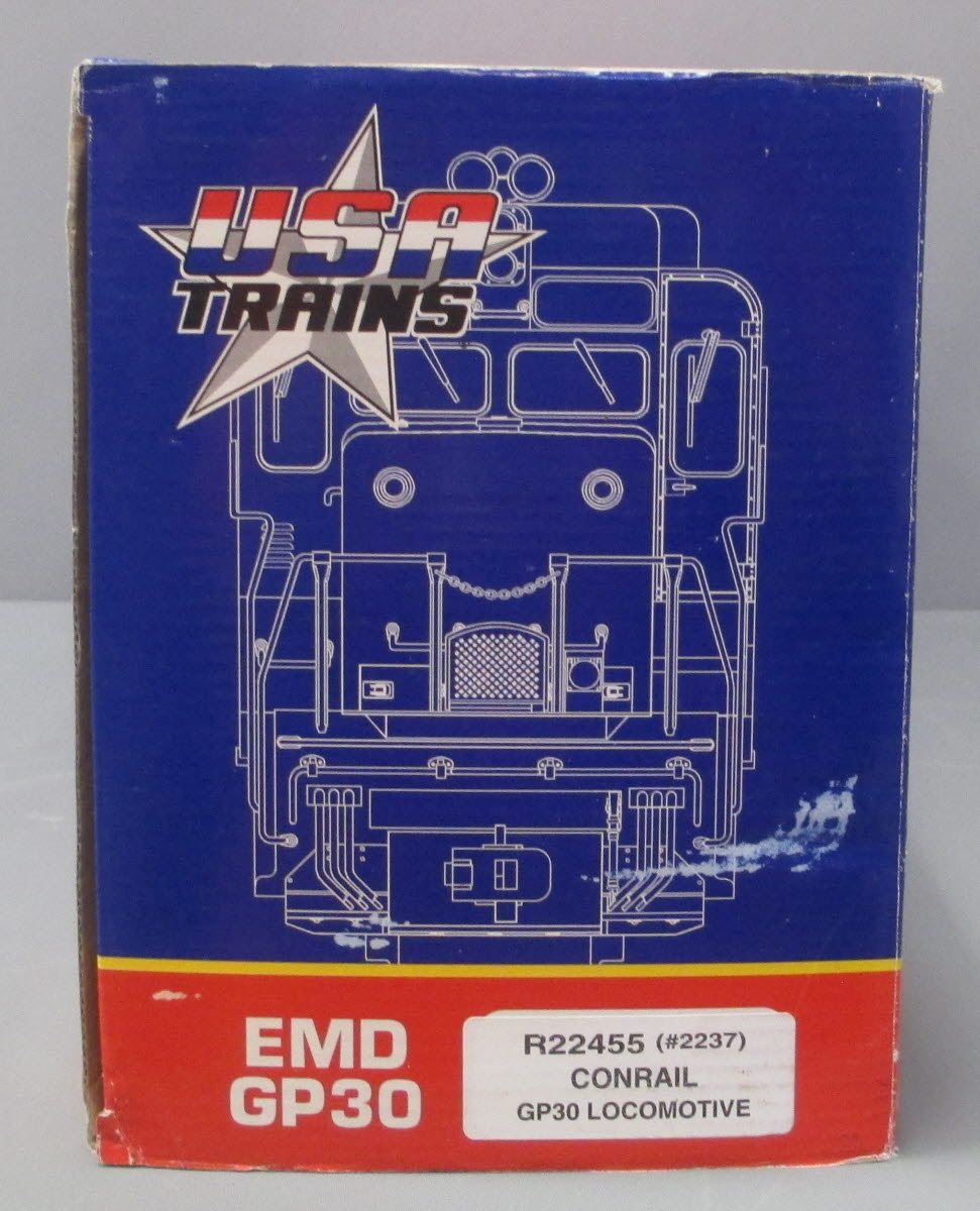 USA Trains 22455 G Gauge Conrail GP30 Powered Diesel Locomotive #2236