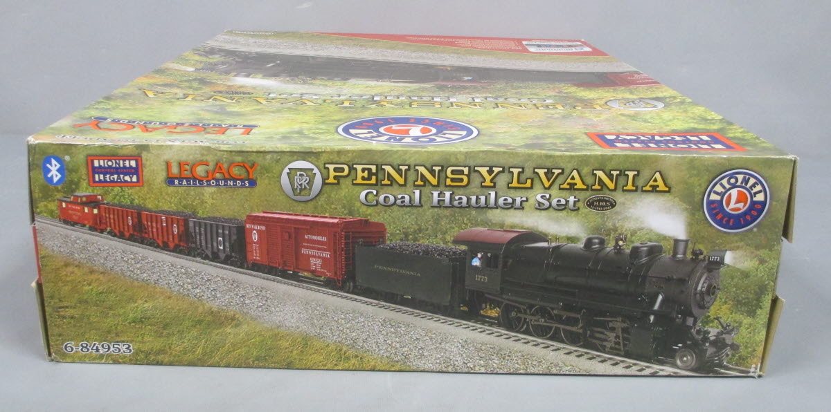 Lionel 6-84953 O Gauge Pennsylvania H10 Steam Coal Hauler Set with Bluetooth