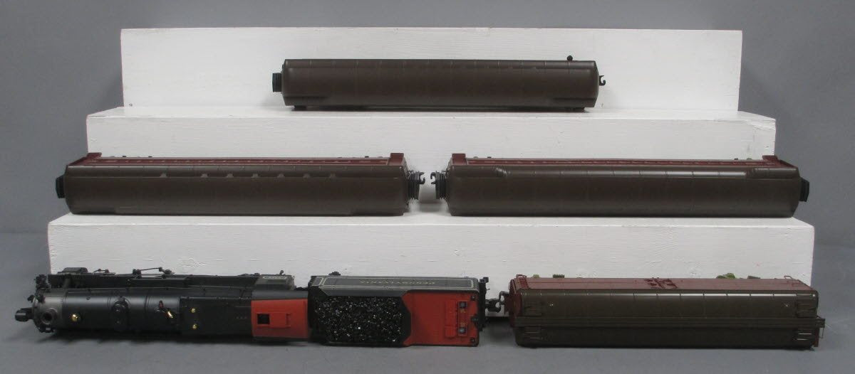 MTH 20-3467-1 O PRR 4-6-2 K4s Metropolitan Deluxe Steam Passenger Set (Set of 5)