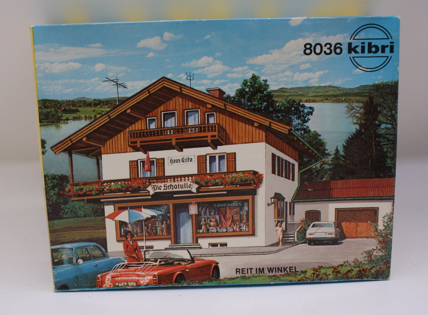 Kibri B-8036 HO House and Small Shop Model Building Kit