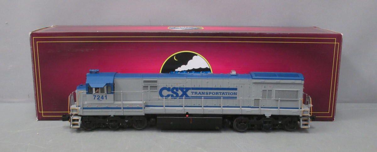 MTH 20-20368-1 CSX GE U30C Diesel Engine w/PS3 #7241