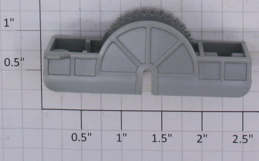 Lionel 6512-17 Gray Plastic Extension Crank Housing