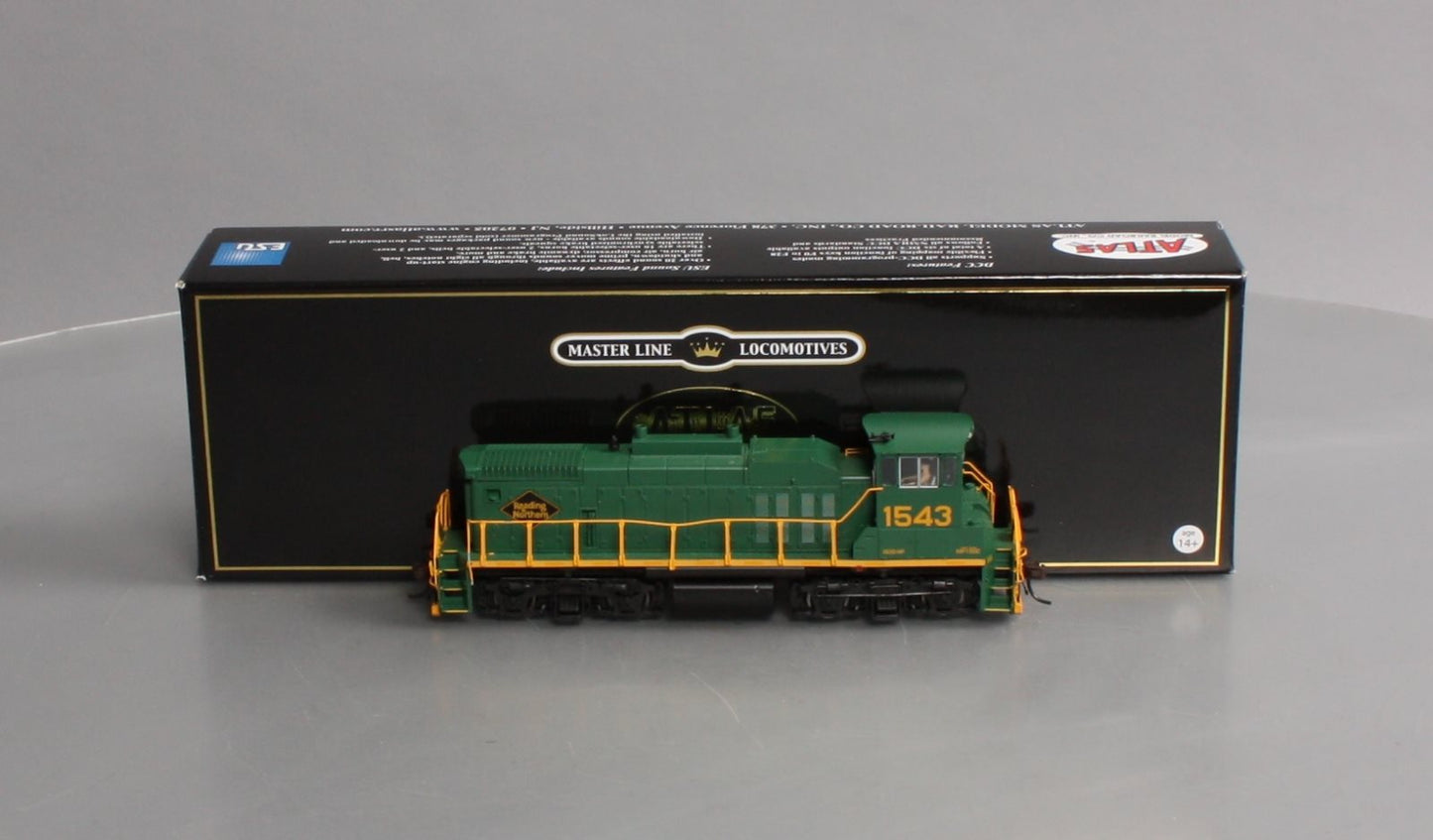 Atlas 10002815 HO Reading & Northern MP15DC Diesel Locomotive #1540