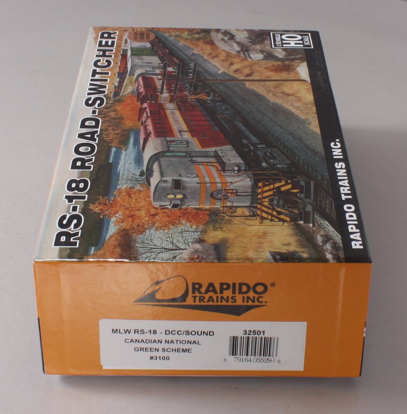 Rapido 32501 HO CN MLW RS-18 Diesel Locomotive w/ DCC & Sound