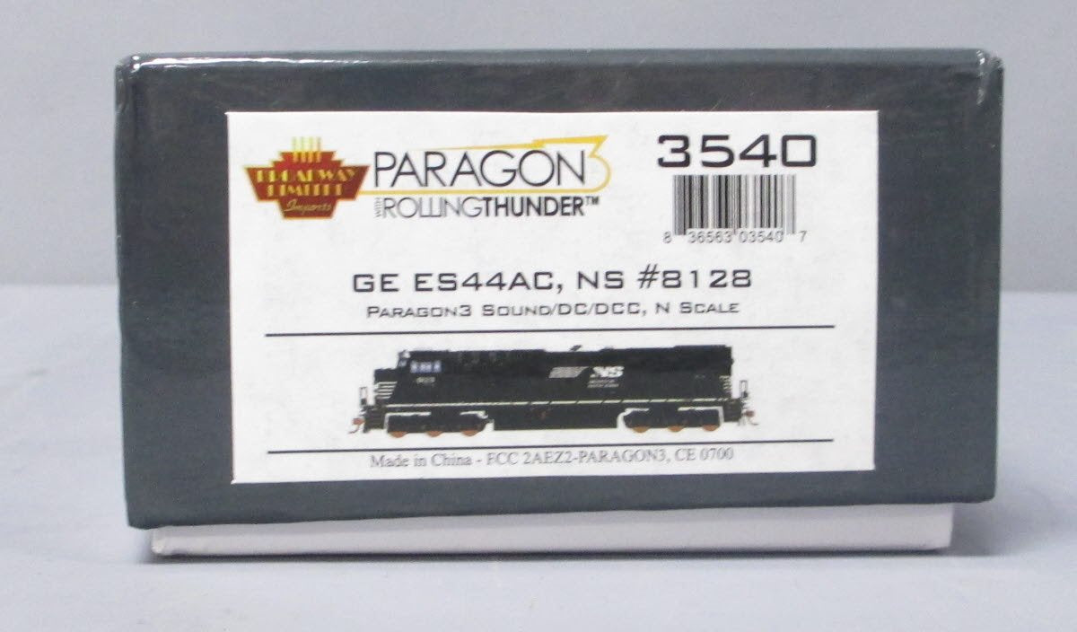 Broadway Limited 3540 N NS GE ES44AC Diesel Loco Paragon3 #8128 w/DCC