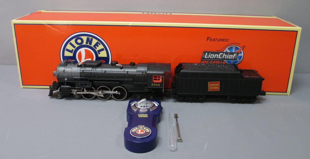 Lionel 6-81304 CN LionChief Plus 4-6-4 Hudson Steam Locomotive & Tender #5702