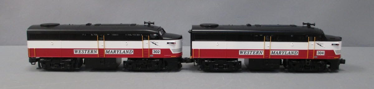 Williams 20911 Western Maryland ALCO FA-1 AA Diesel Locomotives