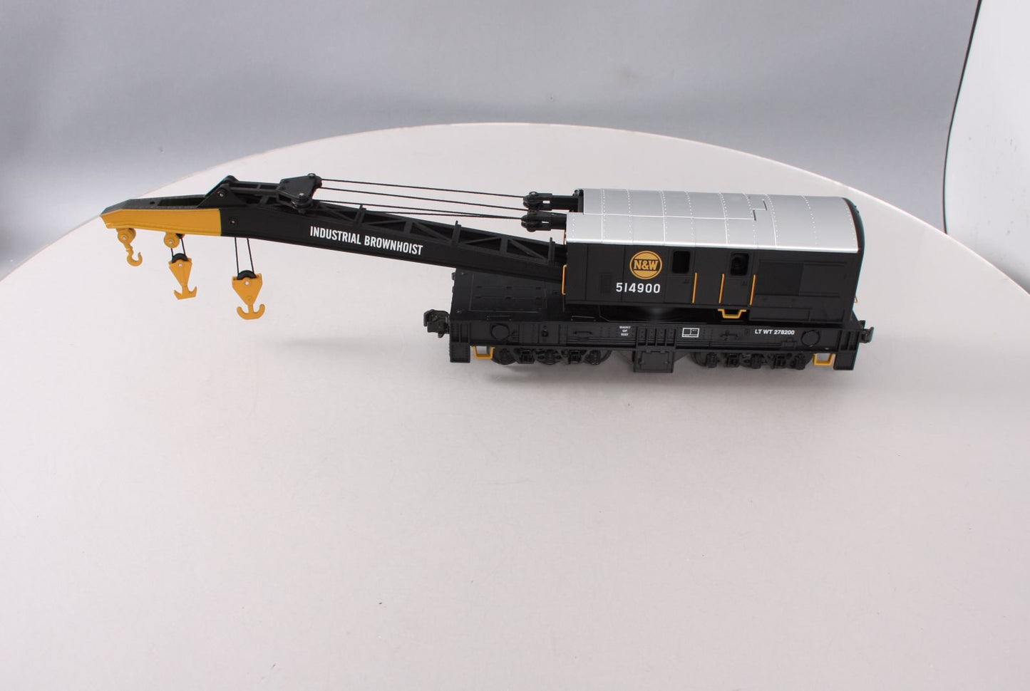 MTH 20-95191 O Norfolk & Western Premier Crane Car