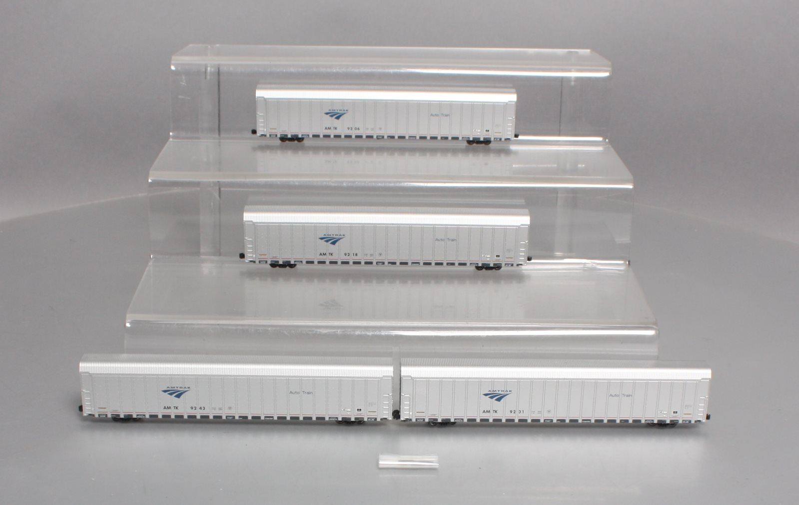 Kato 106-5505 N Amtrak Auto Train Autorack Set #3 (Set of 4)