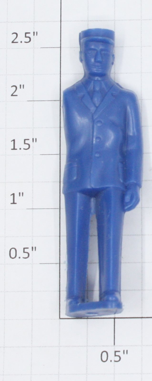 Lionel 145-27 O Gauge Blue Gateman Figure without Right Arm Or Lantern