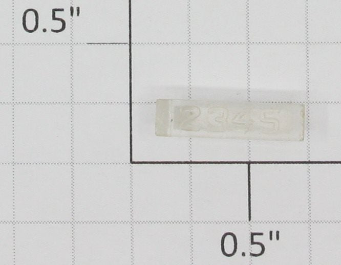 Lionel 2345-6 Right Hand Clear Raised Number Marker Lens/Number Board