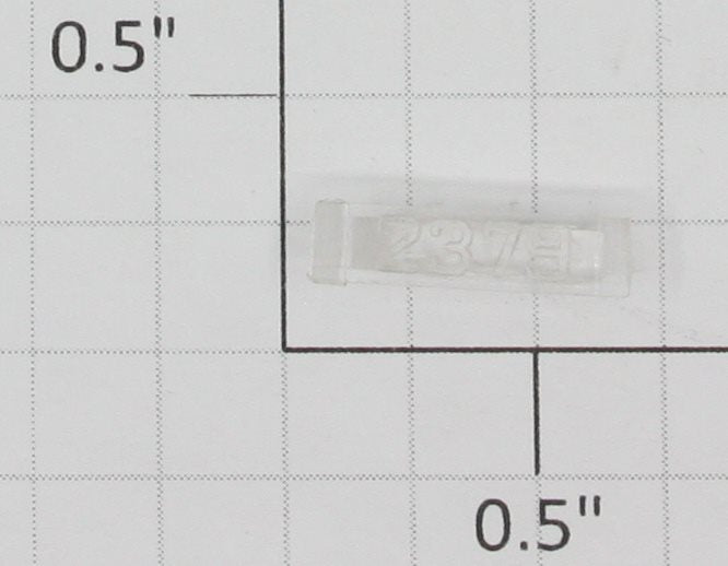 Lionel 2379-8C Right Hand Clear Raised Number Marker Lens/Number Board