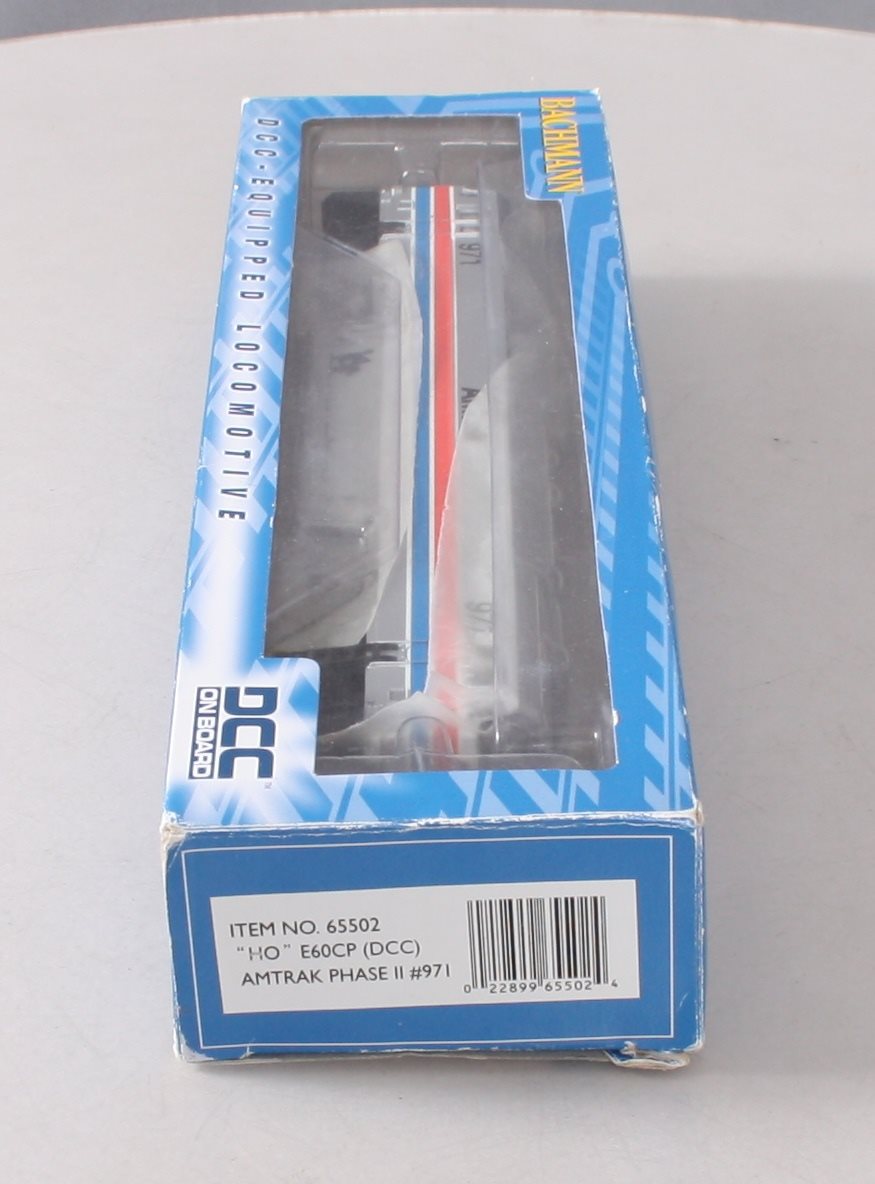 Bachmann 65502 HO Amtrak E60CP #971 w/DCC