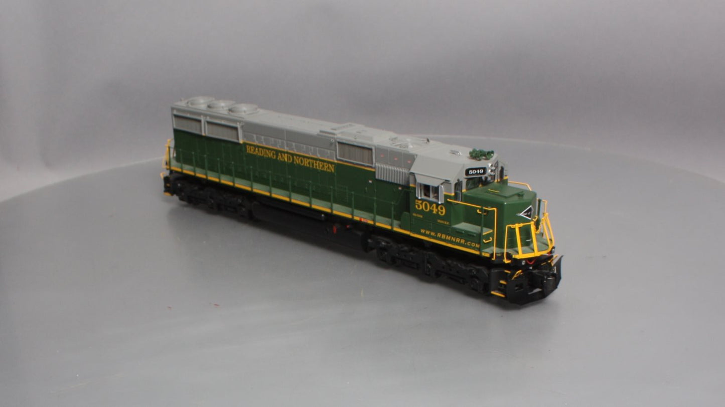 MTH 20-20182-3 Reading & Northern SD50 Non-Powered Diesel Engine #5049