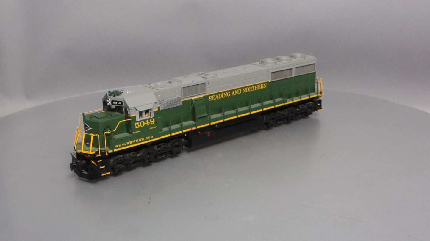 MTH 20-20182-3 Reading & Northern SD50 Non-Powered Diesel Engine #5049