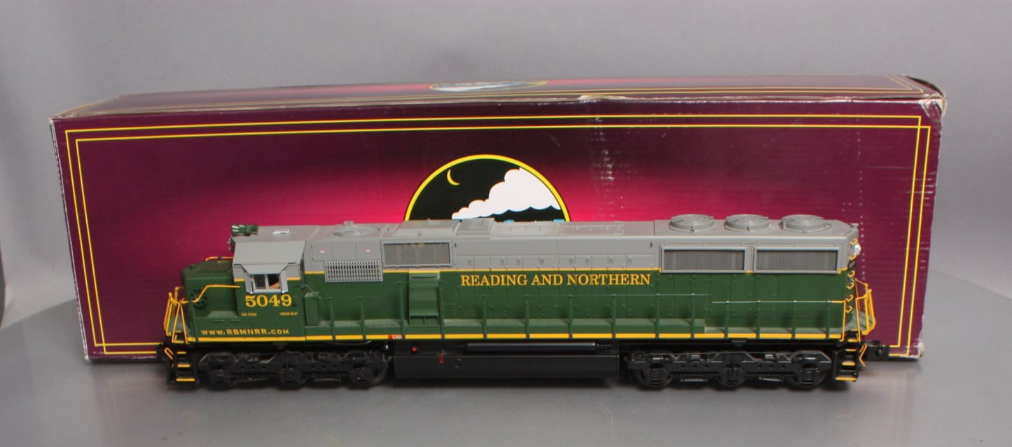 MTH 20-20182-3 Reading & Northern SD50 Non-Powered Diesel Engine #5049