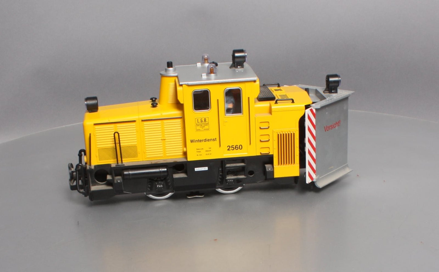 LGB 25604 MOW Snow Plough Diesel Locomotive #2560