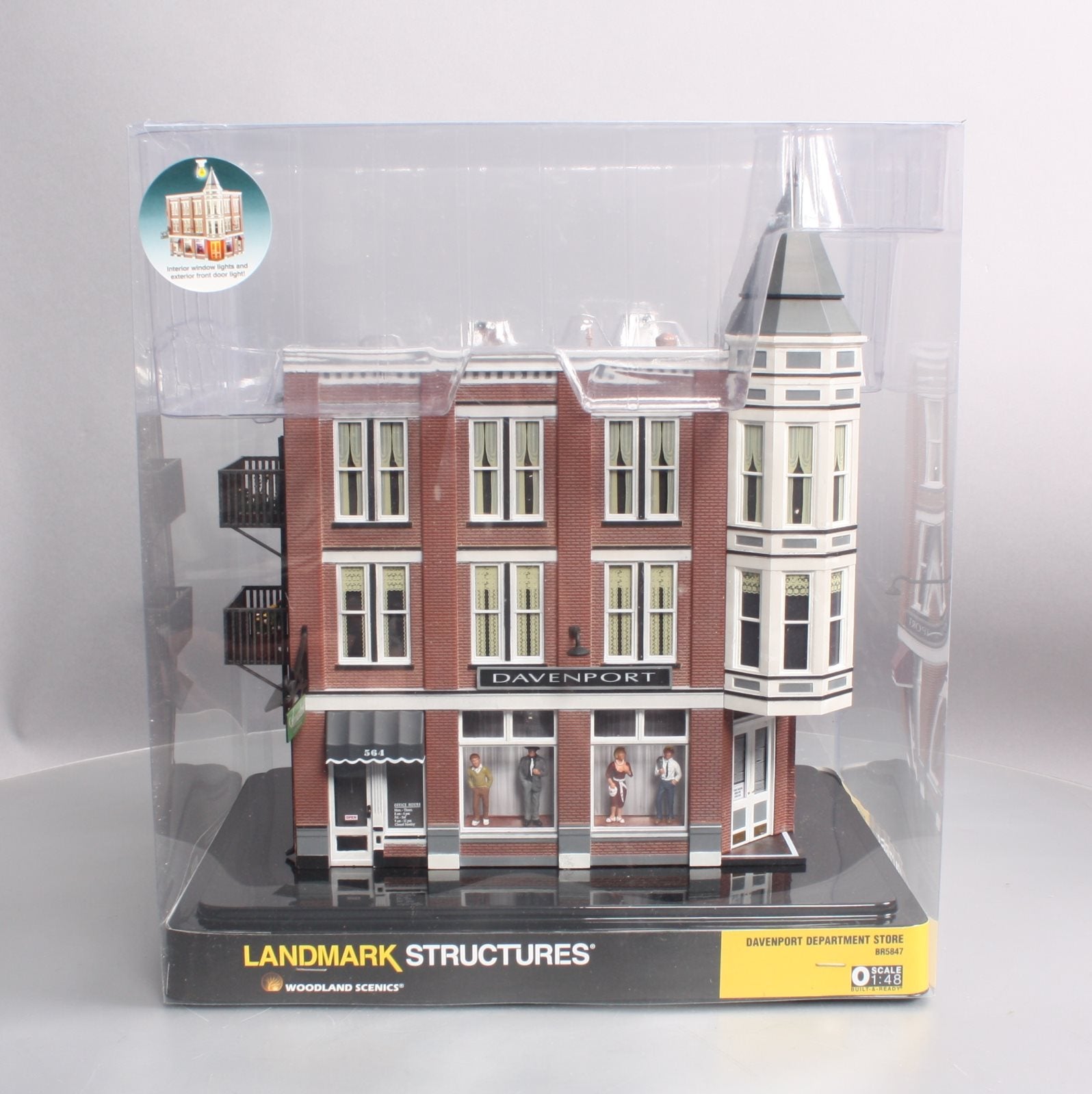 O scale pre store built buildings