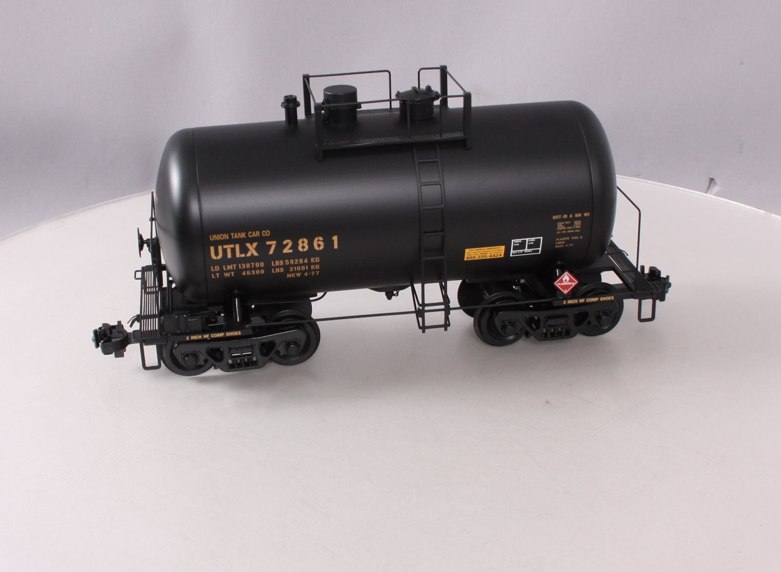 USA Trains R15202 G UTLX Ultimate Series 29' Beer Can Tank Car #72858