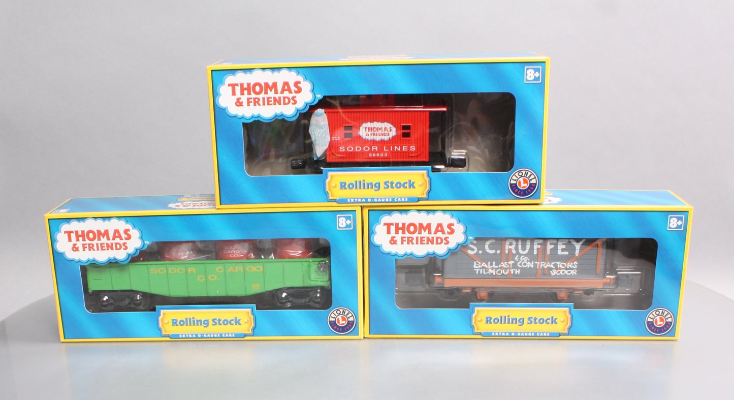 Lionel 6-30170 O Gauge Thomas and Friends Sodor Freight (Pack of 3)