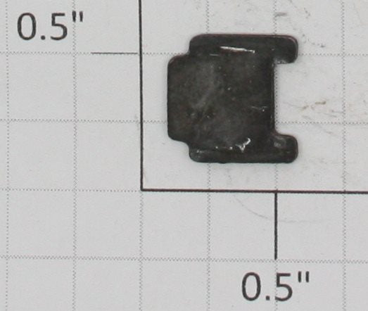 Lionel CP-1S Box Coupler Short Back Plate Black