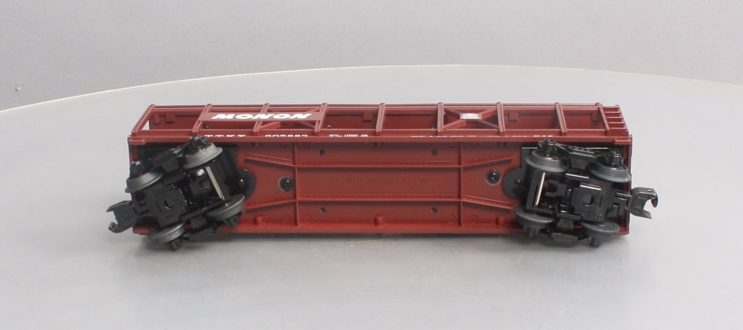 MTH 30-76817 O Scale Monon Auto Carrier Flatcar w/ 4 57' Ford Rancheros