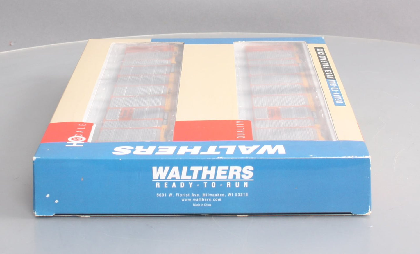 Walthers 932-24865 HO Scale D&RGW Thrall 89' Tri-Level Auto Carriers (Pack of 2)