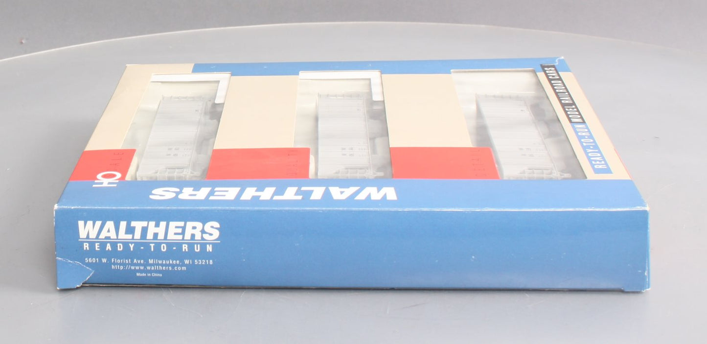 Walthers 932-34205 HO Scale MOW Ballast Hopper Ready To Run (Set of 3)