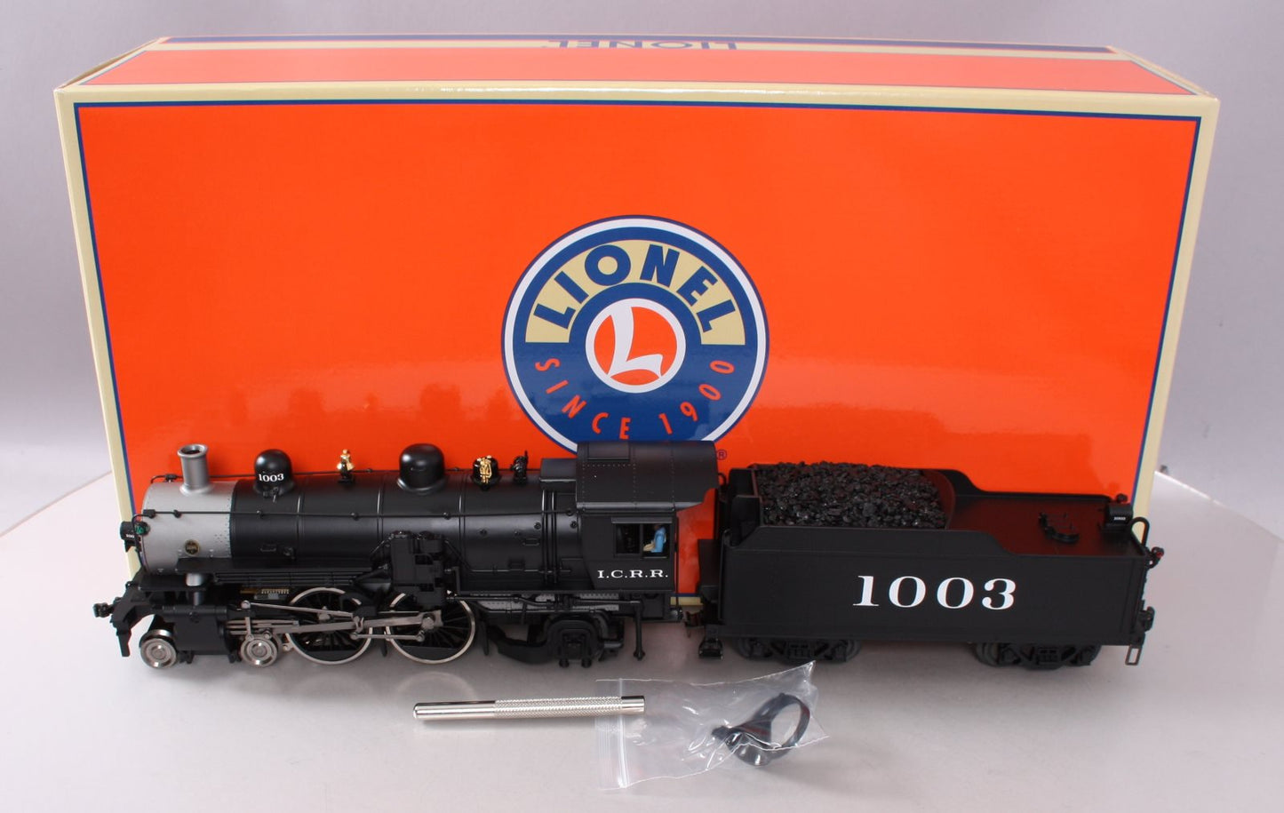 Lionel 1931200 Illinos Central A6 Atlantic Steam Loco & Tender #1003 w LEGACY