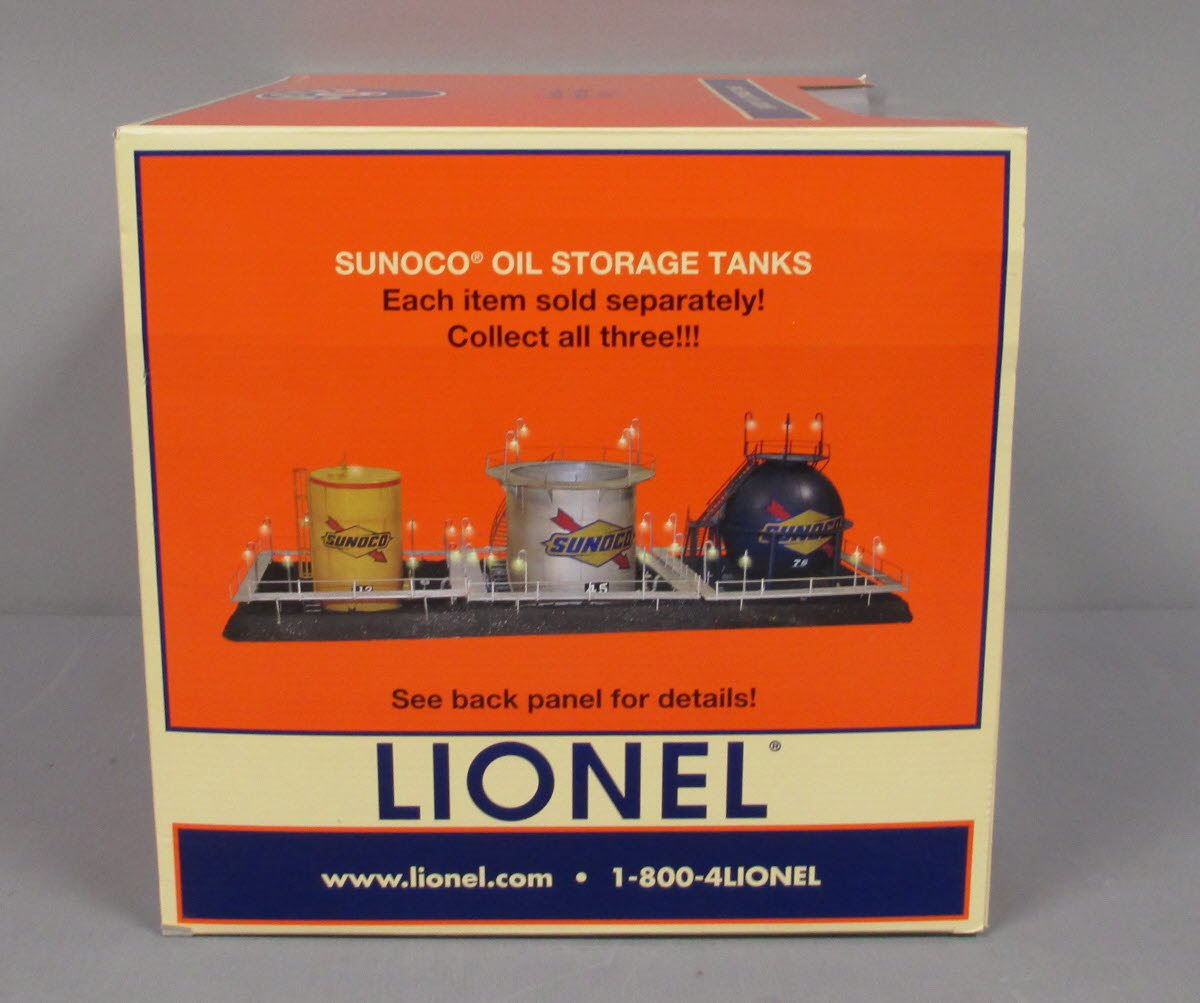 Lionel 6-16852 Sunoco Yellow Cylindrical Oil Tank