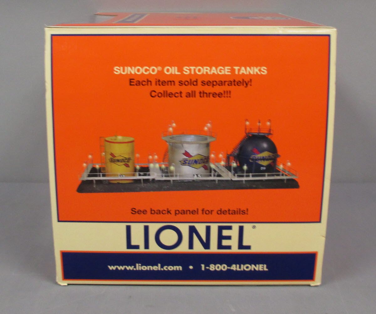 Lionel 6-16852 Sunoco Yellow Cylindrical Oil Tank