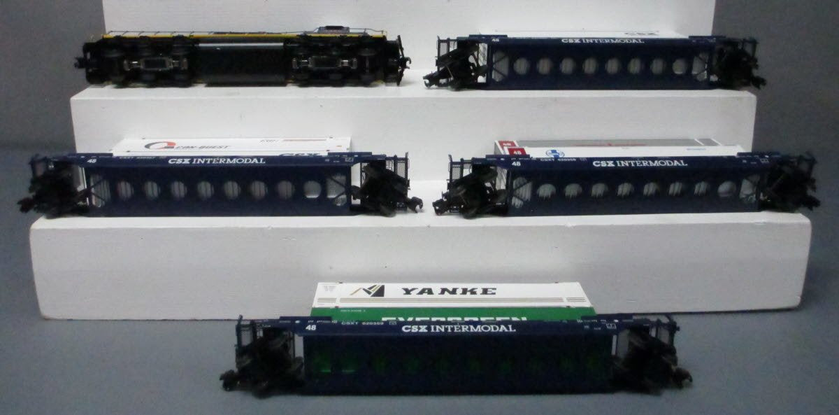 Lionel 6-31760 CSX SD-40-2 Husky Stack O Gauge Diesel Train Set