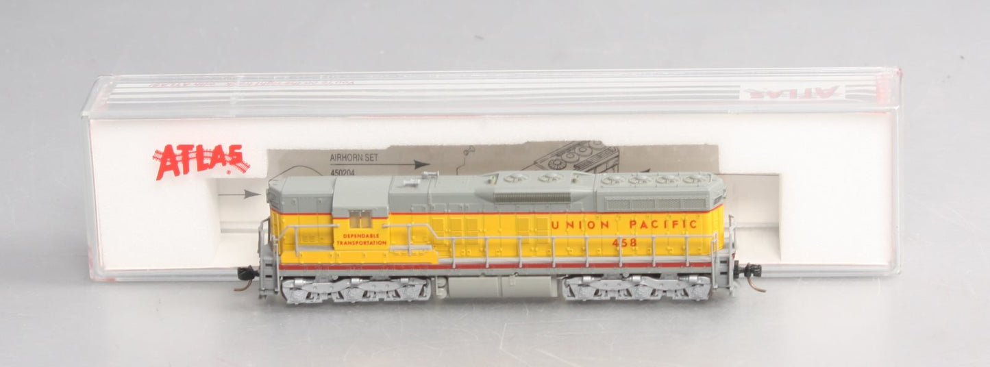 Atlas 4513 N Scale Union Pacific EMD SD7 Diesel Locomotive #458