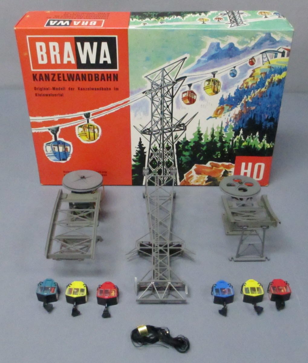 Brawa 6280 HO Kanzelwand Cableway Set Kit – Trainz