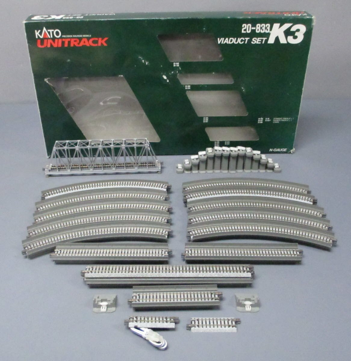 Kato 20-833 N Scale Unitrack K3 Viaduct Set