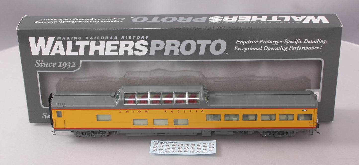 Walthers 920-9235 HO Union Pacific 85' ACF Observation Dome-Lounge Car