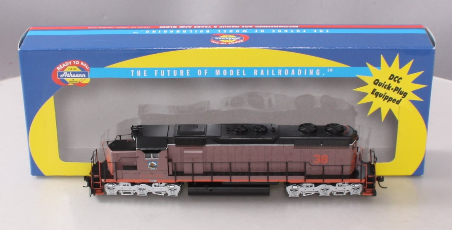 Athearn 93509 HO Scale McCloud Railway SD38 Diesel Locomotive #38