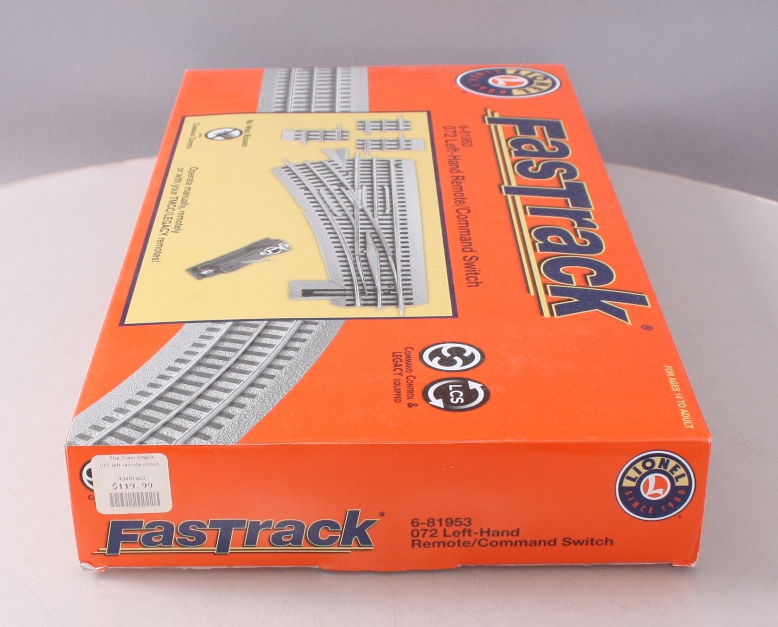 2 - Lionel 036 Fastrack RH store Right Hand Remote Switches