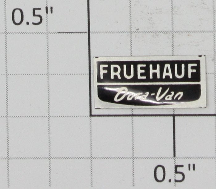 Lionel 3460-108 Furehauf Dura-van Nameplate – Trainz