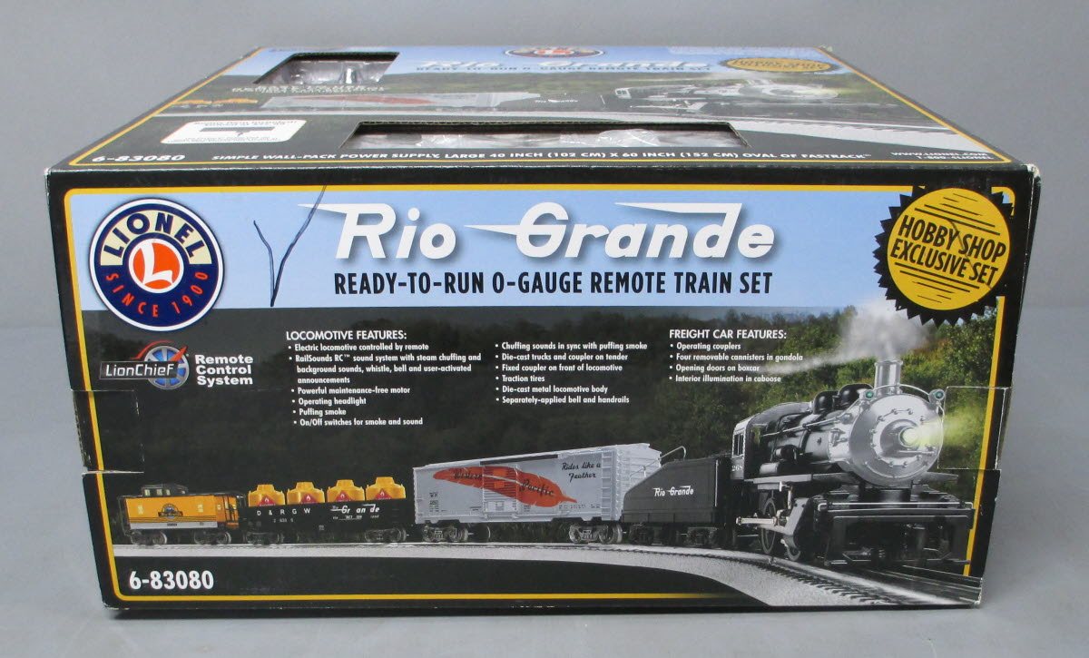 Lionel rio store grande train set