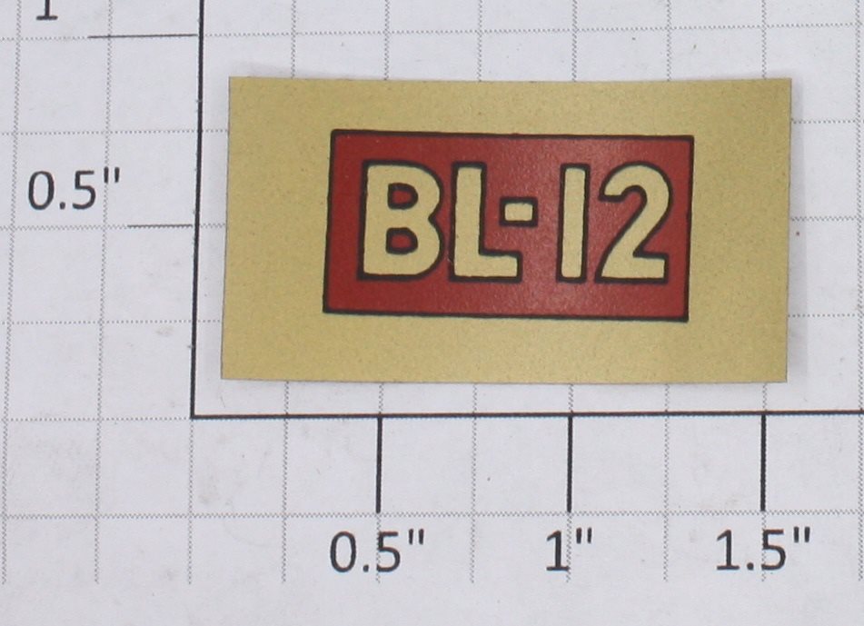 Buddy L BL-12 Buddy "L" Decal