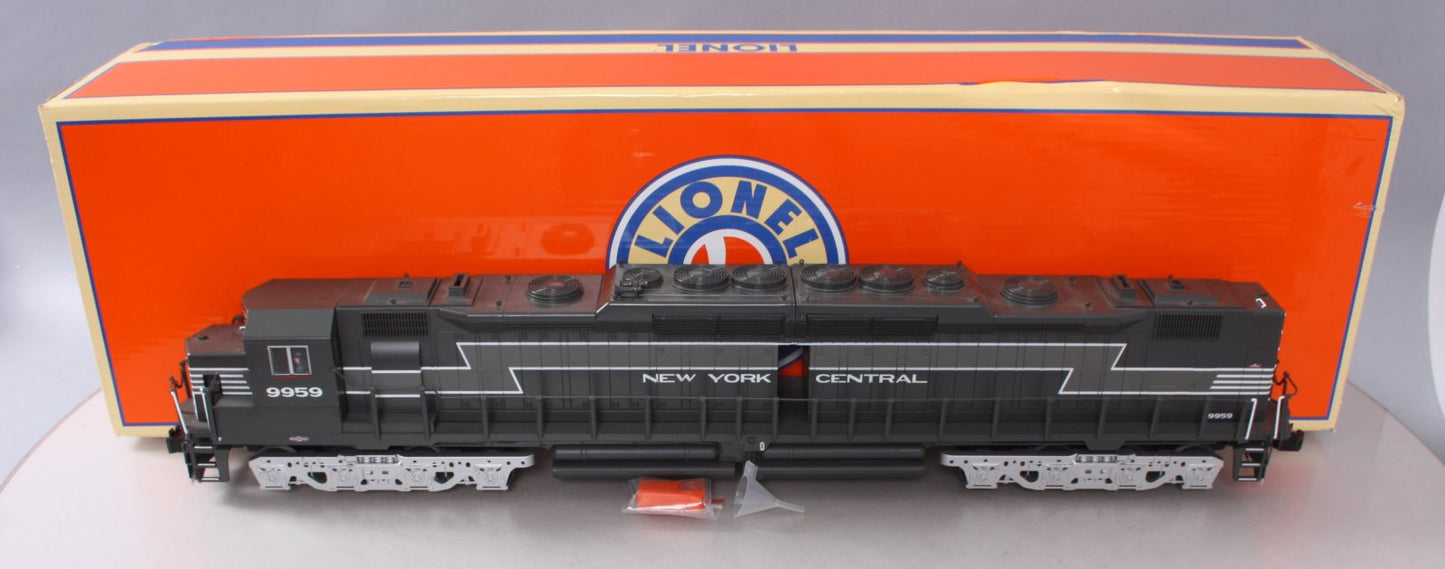 Lionel 6-28380 O NYC "Lightning Stripe" DD351 Dummy Diesel Locomotive #9959