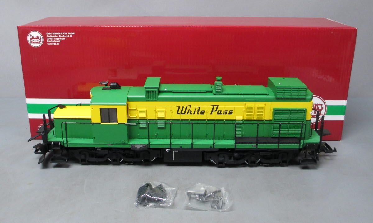 LGB 25554 G Scale White Pass & Yukon Route Railway Alco Diesel Locomotive