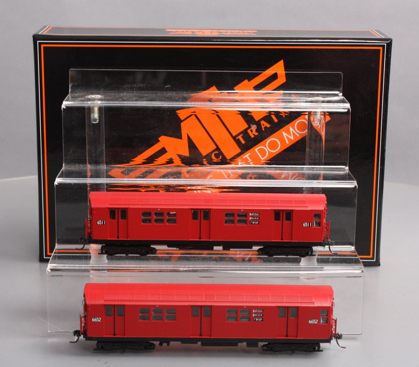 MTH 80-2369-3 HO Scale MTA R-17 Subway Add-On Non Powered Set