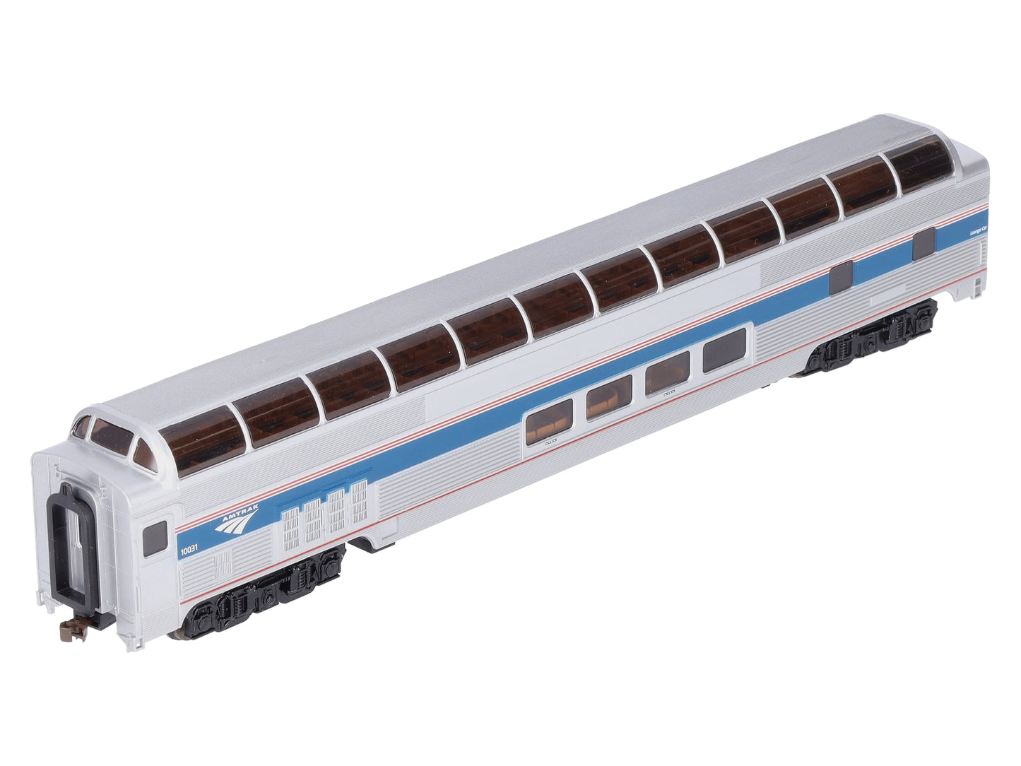 Bachmann 13001 HO Amtrak Phase VI 85' Budd Full Dome Passenger Car #10031