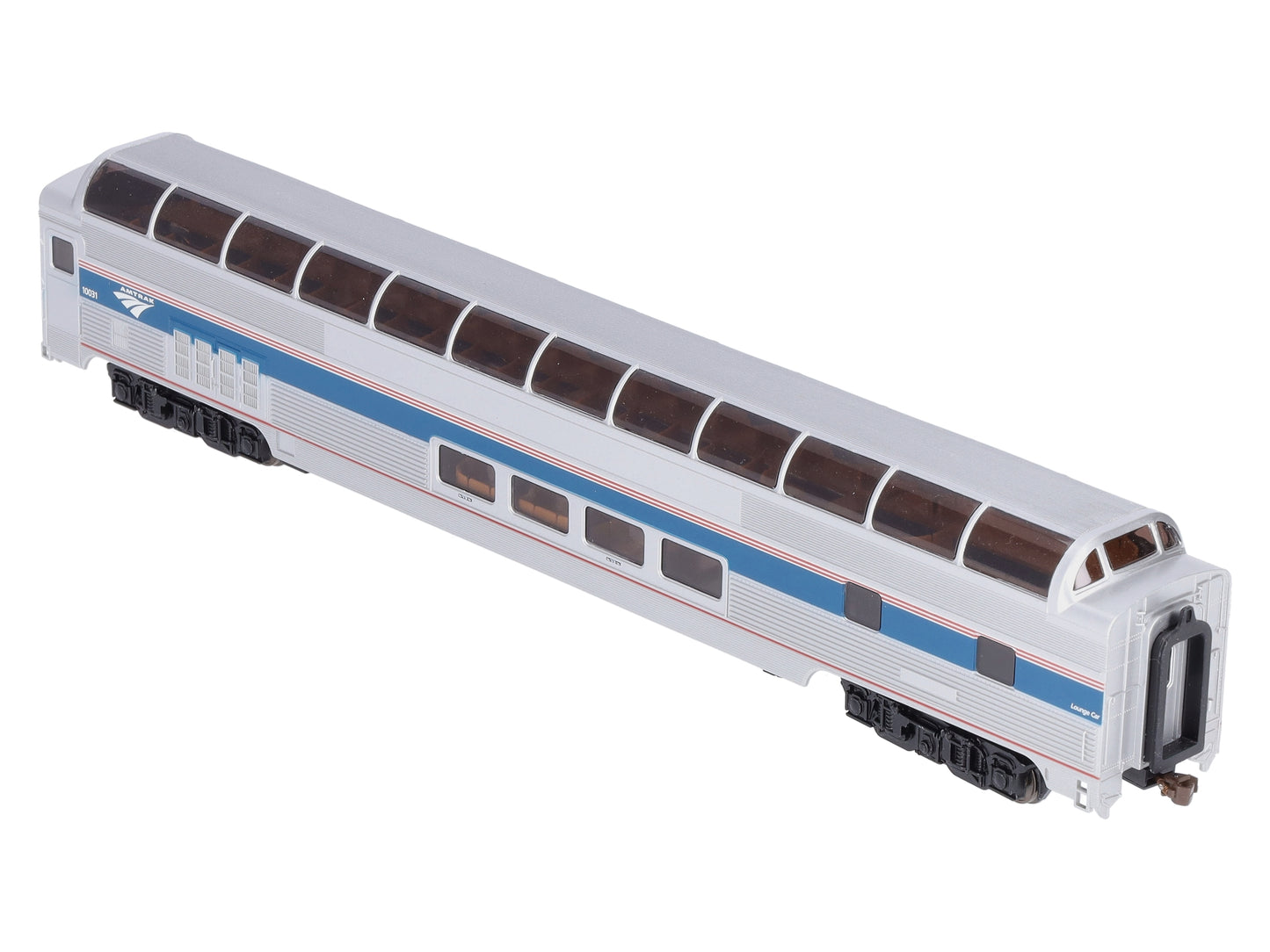 Bachmann 13001 HO Amtrak Phase VI 85' Budd Full Dome Passenger Car #10031